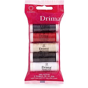 Linha Corrente Drima 5 Cores com 100 Jardas CD