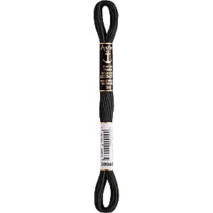 Linha Bordar ANCHOR 00403 PT CX com 12