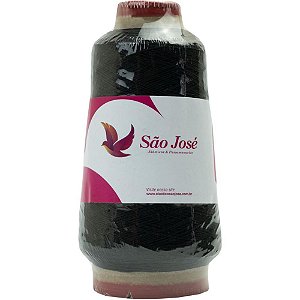 Lastex Preto 500M São José 0,8MM