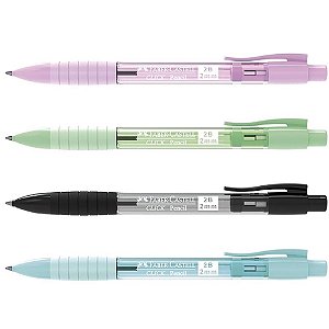 Lapiseira 2.0MM CLICK Pencil MIX com Grafite