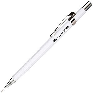 Lapiseira 0.9MM Pentel SHARP P200 Branca