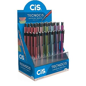 Lapiseira 0.7MM Tecno CIS Boho Série Técnica Display com 24