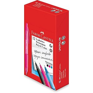 Lapiseira 07MM POLY MIX Cores Sortidos CX com 12