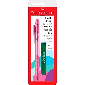 Lapiseira 07MM Bubble Pastel Rosa BLCOM 01