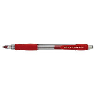 Lapiseira 0,5MM Super GRIP H-185 Vermelha Caixa com 12 Unidades