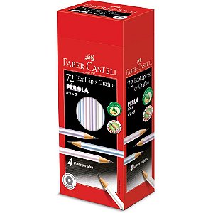 Lápis Preto Redondo Ecolápis Grafite Pérola - Caixa com 72