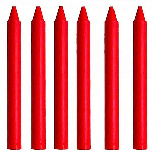 Lápis de Cera Estaca Vermelho Acrilex