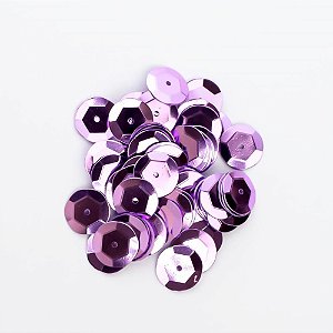 Lantejoula Metalizada Rosa Claro N°08 - Embalagem com 1000 Unidades