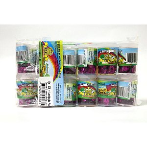 Lantejoula Metalizada Potes 2G N06 PINK - Pacote com 12