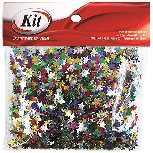 Lantejoula Especial Estrelinha Metálica (S) 25G