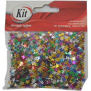 Lantejoula Especial Estrelinha Metálica (S) 25G