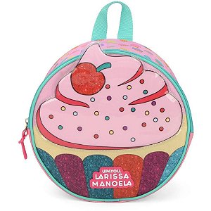 Lancheira Térmica UP4YOU Cupcake MÃO/COSTAS Rosa