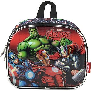 Lancheira Térmica THE Avengers MÃO/COSTAS 22X19X12 CM