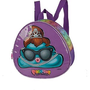 Lancheira Térmica Poopsie MÃO/COSTAS Lilás
