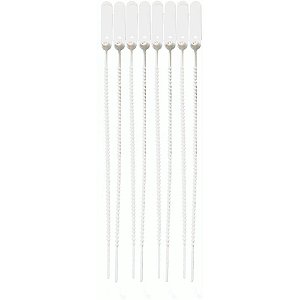 Lacre para Malote Branca Espinha de Peixe 23CM - Pacote com 100