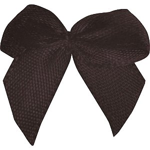 Laço de Cetim N02 039 Preto PCT com 50