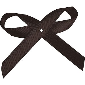 Laço de Cetim N00 039 Preto PCT com 50