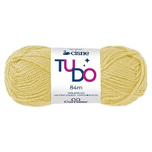 Lã para Tricô Cisne D´primera 40G Amarelo Bebê Pacote com 5 Unidades
