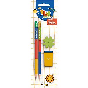 Kit Escolar Solar HB com 04 Peças