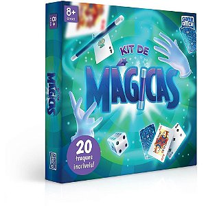 Jogo Diverso KIT de Mágicas com 20 Efeitos