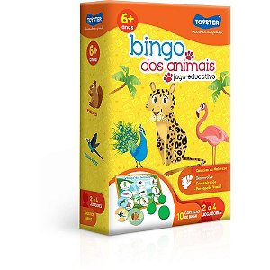 Jogo Didático Bingo dos Animais