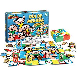 Jogo de Tabuleiro T da Mônica Dia de Mesada