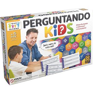 Jogo de Tabuleiro Perguntando KIDS