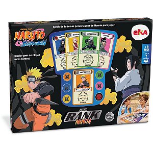 Jogo de Tabuleiro Naruto Shippuden RANK CARDS