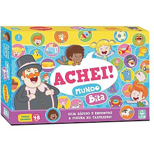Jogo de Tabuleiro Mundo Bita Achei