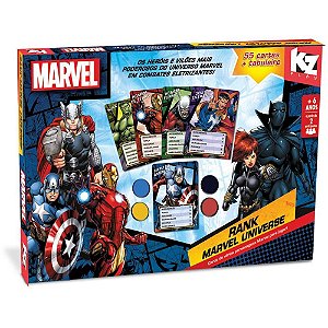 Jogo de Tabuleiro Marvel Universe Jogo RANK