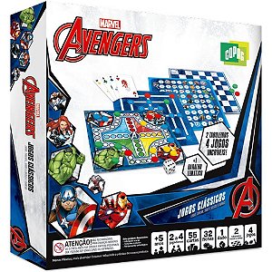 Jogo de Tabuleiro Marvel Avengers Clássico