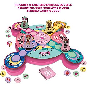 Jogo de Tabuleiro LOL Montando Meu Look