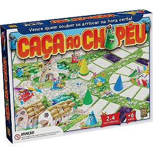 Jogo de Tabuleiro Caca ão Chapéu