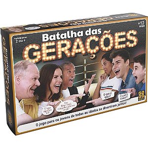Jogo de Tabuleiro Batalha das Geracões