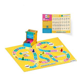Jogo de Tabuleiro Aprendendo Libras - 15 Peças
