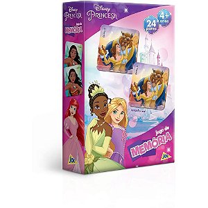 Jogo da Memória Princesas 48 Peças