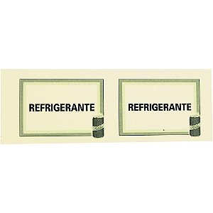 Impresso Talão Ficha Refrigerante 50X2 75X160 - Pacote com 10