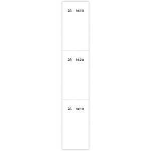 Impresso Talão de Comando 3 Corpos - 100 Folhas - Pacote com 10