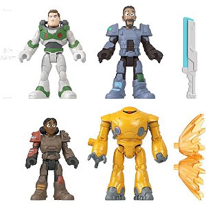 Imaginext Lightyear Patrulha ZAP 4PACK