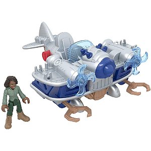 Imaginext JW Kayla & Avião Biplano