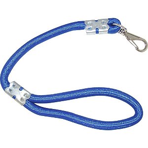 Guia para PET de Corda Roliça Grossa 60CM Azul
