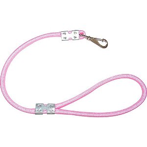 Guia para PET Corda Roliça 60CM 10MM Rosa