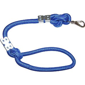 Guia para PET Corda com NÓ 60CM 16MM Azul – Furacão PET