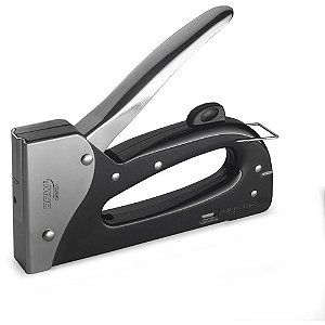 Grampeador Tapeceiro Pistola Metal 106/6 17,4CM PTO