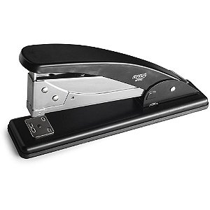 Grampeador de Metal BRW 20CM para 25 Folhas 26/6 - Preto