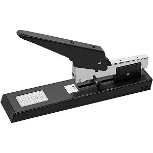 Grampeador Metal para 100 Folhas 23/6 29CM Preto