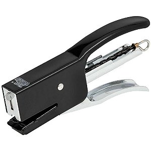 Grampeador Alicate para 25FLS 26/6 Metal 14CM Preto