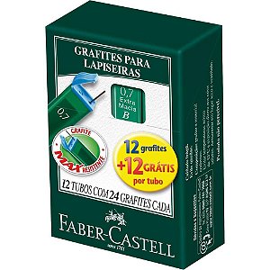 Grafite 0.7MM Polymer B – MAX Resistência e Maciez NA Escrita – Caixa com 12 Tubos
