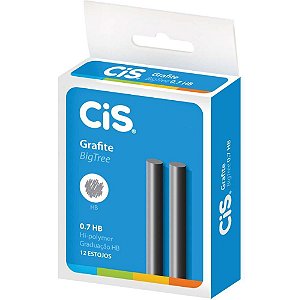 Grafite 0.7MM HB BIG Tree - Caixa com 12 Tubos com 12 Minas Cada