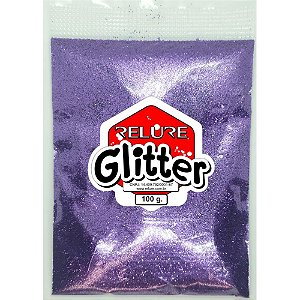 Glíter PVC Roxo 100G